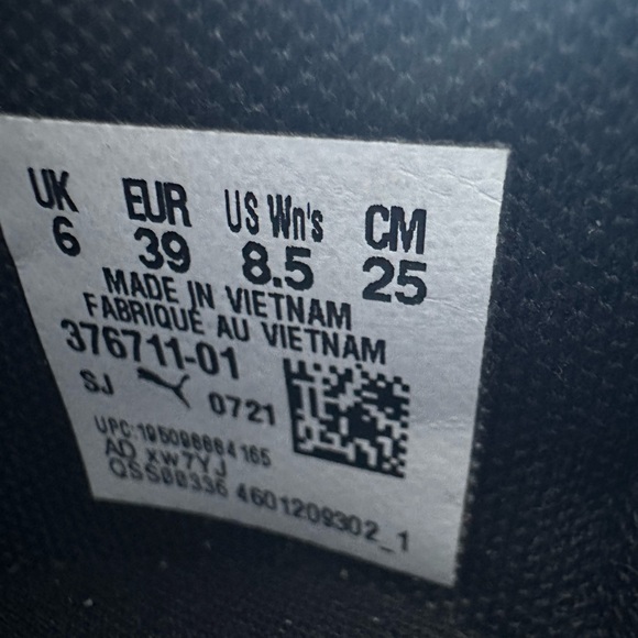 Puma Big Girls Soft Ride Sophia Slip-On Casual Leopard Sneakers Sz 8.5 - Picture 7 of 8